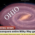 Ohio Takes Over Milky Way Meme