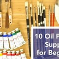 Oil Painting Materials for Beginners