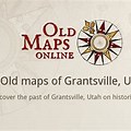 Old Map Grantsville Utah