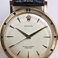 Old Rolex Watch in Suit