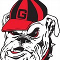 Old School Georgia Bulldogs Logo