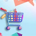 Online Shopping Sites Scroll Background
