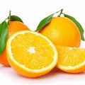 Orange Fruit Cut HD Images