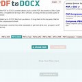 PDF to Docx for Free