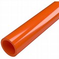 PVC Pipe Orange Full Length