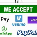 PayPal Cash App Square to Print