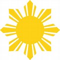 Philippine Flag Sun Symbol