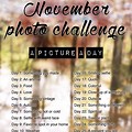 Photography. November Challenge
