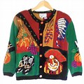 Pilgrims and Indians Thanksgiving Sweater
