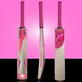 Pink Colour Bat Stickers Cricket