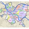 Pittsburgh PA City Map