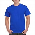 Plain Blue Tee Shirt