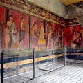 Pompeii Architecture Fresco