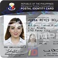 Postal ID Sample