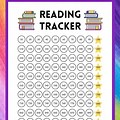 Printable Monthly Reading Tracker