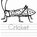 Quick as a Cricket Worksheet Coloring
