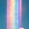 Rainbow Background for iPhone