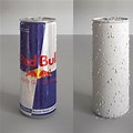 Red Bull Drink 3D Texture