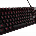 Red Logitech Gaming Keyboard