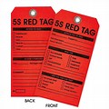 Red Tag 5S Medical Equipment
