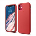 Red iPhone 11 in Bad Case