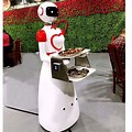 Robot Serving Food in Restaurant