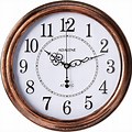 Round Wall Clocks Battery Operated