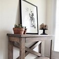 Rustic Console Table Austin Texas