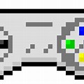 SNES Controller Pixel Art