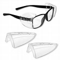 Safety Glasses with Side Shields No Background