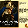 Saint Albert The Great Prayer