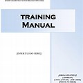 Sample of a Simple Training Manual
