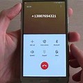 Samsung J7 Video Call Screen Display