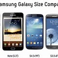 Samsung Phone Sizes Chart