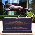 Secretariat Horse Statue