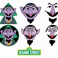 Sesame Street Count Dracula SVG