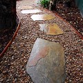 Slate Garden Stepping Stones