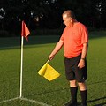 Soccer Assistant Referee Corner Kick