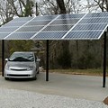 Solar Carport Home Driveway