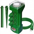 Solar Power Portable Yard Electrical Outlet