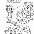 Sonic the Hedgehog Coloring Pages Sally