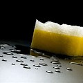 Sponge Absorbing Water