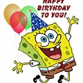 Spongebob SquarePants Happy Birthday Cards