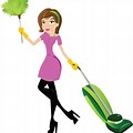 Squeaky-Clean Cleaning Service Clip Art