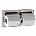 Stainless Steel Double Toilet Roll Holder