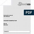 Steelco User Manual
