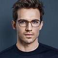 Stylized Character Man Eyeglasses