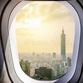Taiwan Capital Plane Window