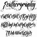 Tattoo Lettering Fonts Alphabet