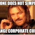 The Corporate Culture Meme